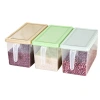 Wholesale of Japanese-style plastic drawer-type transparent rectangular food preservation box and freezer storage box 0750 Item Picture